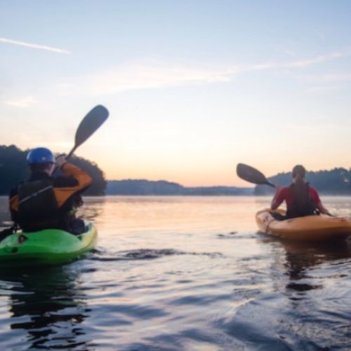 Canoeing on Elk River, Kansas